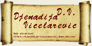 Đenadija Vicelarević vizit kartica